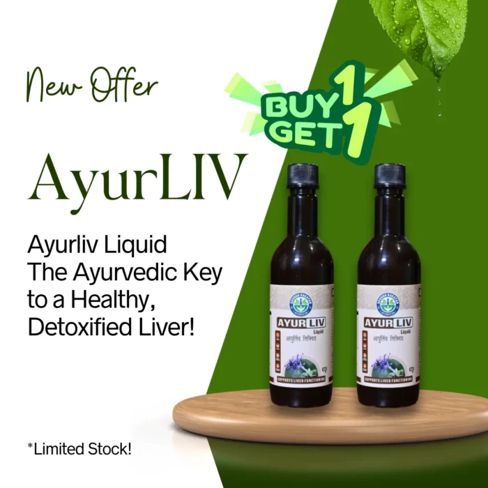 AyurLIV-a Buy 1 Get 1 FREE – Ayurliv Liquid (Supports Liver Functioning) | Ayurvedic Liver Detox & Protection by Shuddh Rasayan - Image 1