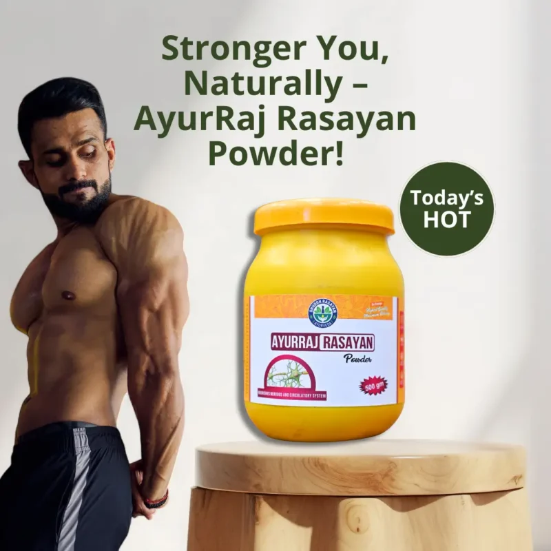 AyurRaj Rasayan Powder, Helps in Strength, Stamina & Energy-1